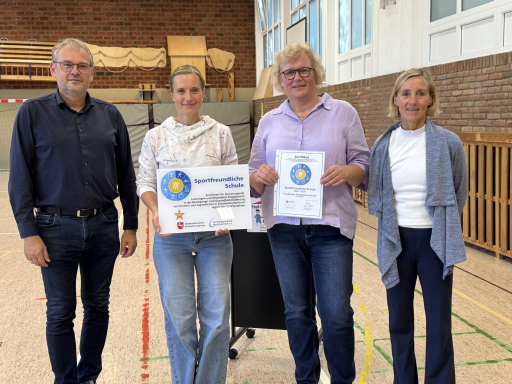 Mehr über den Artikel erfahren Auszeichnung „Sportfreundliche Schule“